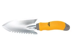 Совок посадочный широкий зубчатый молибденовое покрытие 2-комп. рукоятка PALISAD LUXE 62654