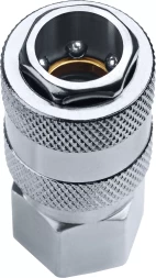 ЗУБР штуцер елочка, 10 мм - рапид муфта, переходник с обжимным хомутом, Профессионал (64917-10)