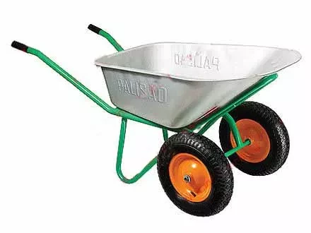 Тачка садово-строительная усиленная PALISAD 689233 двухколесная купить в Ижевске