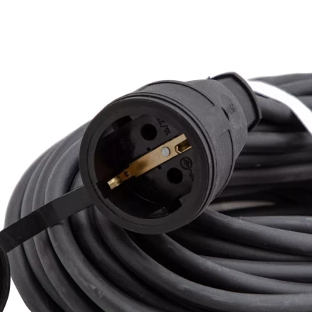 Удлинитель силовой 20 м, 16 А, тип УХз16, КГ 3 x 2.5 мм, 1 розетка, Россия Сибртех 95896 купить в Ижевске