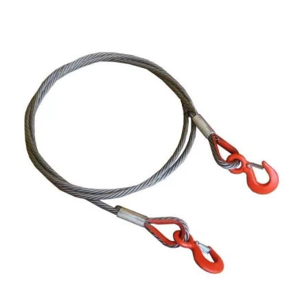 Буксир канатный TOR БТК 37,0 т 7,0 м опрессовка канат 28 мм (петля-петля) 1048758 купить в Ижевске