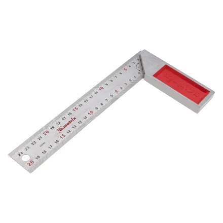 Угольник стальной Matrix, 250 мм, градуировка 32390 купить в Ижевске