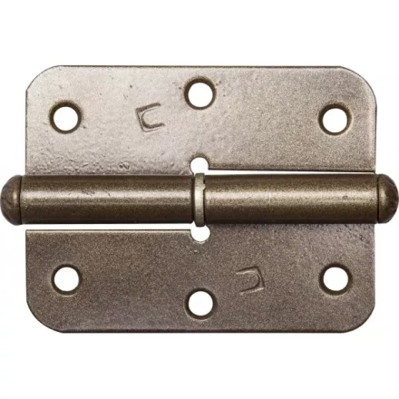 Петля накладная стальная "ПН-85", цвет бронзовый металлик, правая, 85мм 37645-85R купить в Ижевске