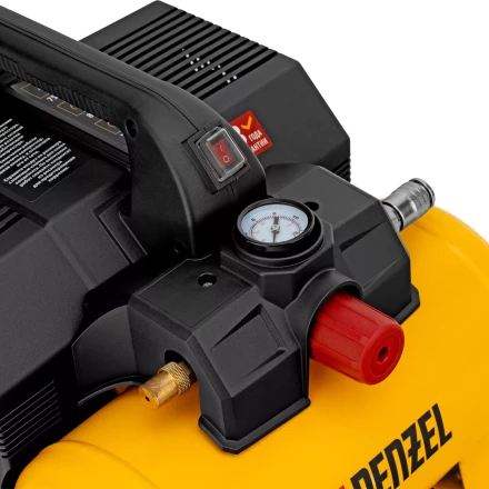 Компрессор Denzel DLS750/6 58019 безмасляный малошумный 750 Вт, 140 л/мин,ресивер 6 л купить в Ижевске