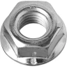 Гайка DIN 6923 с фланцем, M10, 4 шт, кл. пр. 8, оцинкованная, ЗУБР 303636-10 купить в Ижевске
