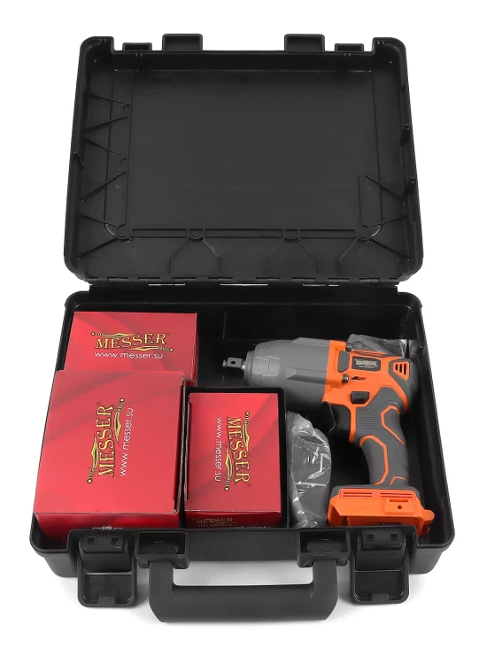 Аккумуляторный ударный гайковерт MESSER DCW6 1000Нм М24 6Ач купить в Ижевске