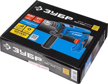 Дрель ударная ЗДУ-680 ЭРМ2 серия ПРОФЕССИОНАЛ купить в Ижевске