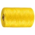 Шпагат ЗУБР многоцелевой полипропиленовый, желтый, d=1,8 мм, 500 м, 50 кгс, 1,2 ктекс 50037-500 купить в Ижевске