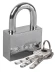 Замок ЗУБР &quot;МАСТЕР&quot; навесной, стальной корпус, закаленная дужка, 60мм 3710-60_z01 купить в Ижевске