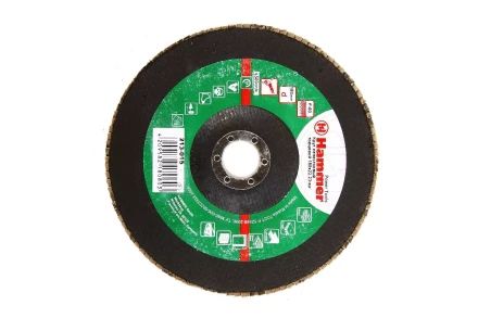 Круг Лепестковый Торцевой (КЛТ) HAMMER КЛТ 1 Ф180х22 Р80 213-015 купить в Ижевске