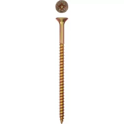 Шурупы ЗУБР "МАСТЕР" по дереву желтопассивированные, 6.0x70мм, 10шт 300396-60-070