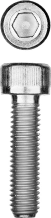ЗУБР DIN 912, кл. пр. 8.8, М10 х 30 мм, цинк, 5 кг, винт с внутренним шестигранником, Профессионал (30318-10-030) купить в Ижевске