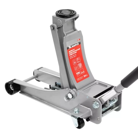 Домкрат гидравлический подкатной профессиональный, быстрый подъем, 3,5т Low Profile, Quick Lift, 100-535 мм, проф Matrix 51050 купить в Ижевске