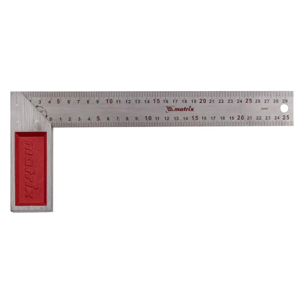 Угольник стальной Matrix, 300 мм, градуировка, 32391 купить в Ижевске