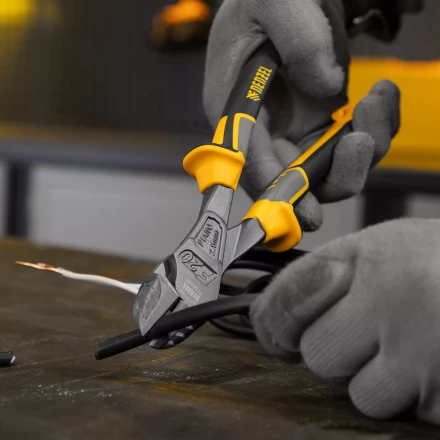 Бокорезы 200 мм Denzel 17784, усиленные, трехкомпонентные рукоятки купить в Ижевске