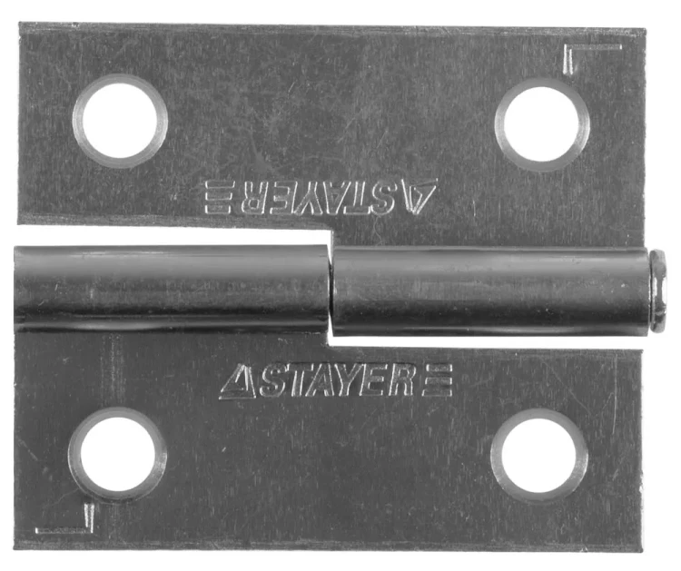 Петля дверная STAYER "MASTER" разъемная, цвет белый цинк, левая, 50мм 37613-50-1L купить в Ижевске