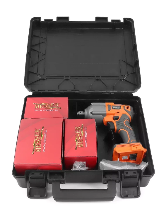 Аккумуляторный ударный гайковерт MESSER DCW9 750Нм М20 6Ач купить в Ижевске