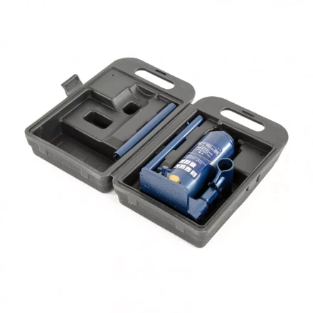 Домкрат гидравлический бутылочный 4 т h подъема 194–372 мм в пластиковом кейсе  STELS 51123 купить в Ижевске