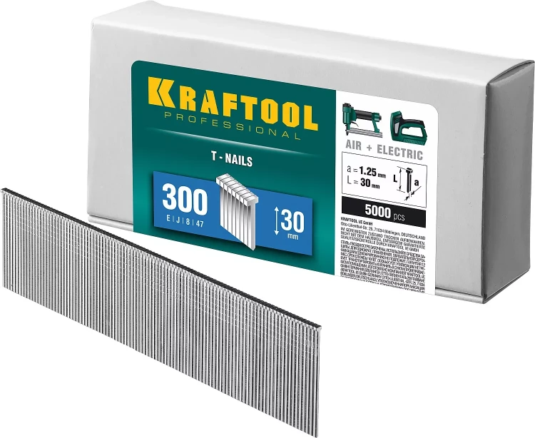 Гвозди тип 18GA (47 / 300 / F) 5000 шт 31785-30 купить в Ижевске