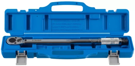 Ключ динамометрический ЗУБР "ЭКСПЕРТ", точность  +/- 4%, 1/2", 42 - 210 Нм 64094-210 купить в Ижевске