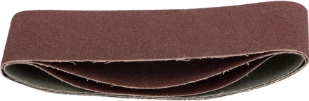 Лента STAYER &quot;MASTER&quot; шлифовальная универсальная бесконечная на тканевой основе, для ЛШМ, P100, 75х533мм, 3шт 35442-100 купить в Ижевске