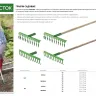 Грабли РОСТОК садовые с черенком, 14 прямых зубцов 421901-14 купить в Ижевске