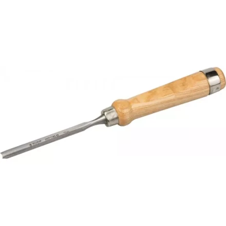 Стамеска-долото ЗУБР &quot;ЭКСПЕРТ&quot; полукруглая с деревянной ручкой, хромованадиевая сталь, 10мм 1822-10_z01 купить в Ижевске