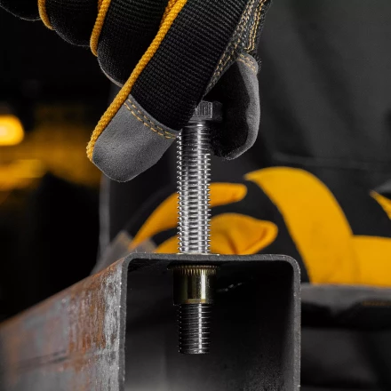 Заклепки резьбовые Denzel, стальные, оцинкованные, М12, пластиковый кейс, 25 шт., 40606 купить в Ижевске