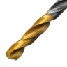Сверло спиральное по металлу Denzel 5 х 132 мм, Р6М5, Golden Tip, удлиненное, 718254 купить в Ижевске