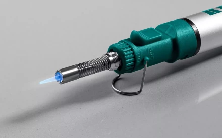 SolderGas 70A набор 3-в-1, газовый паяльник, горелка, фен, 30-70 Вт,  1300°С 55504-H3 купить в Ижевске