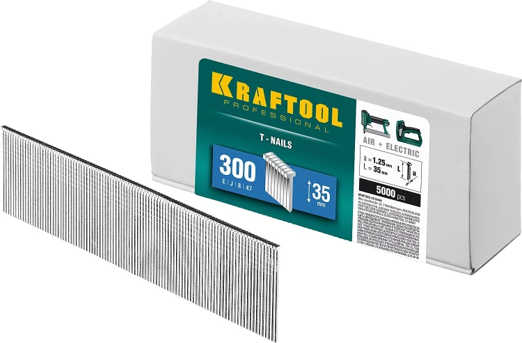 Гвозди тип 18GA (47 / 300 / F) 5000 шт 31785-35 купить в Ижевске