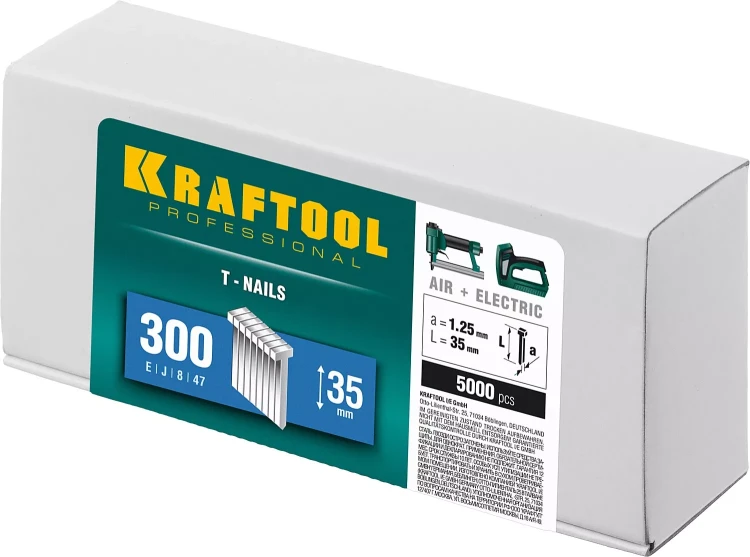 Гвозди тип 18GA (47 / 300 / F) 5000 шт 31785-35 купить в Ижевске