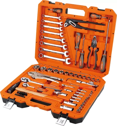 Набор инструментов Кратон TS-10 1/2 и 1/4 72 пр 2 28 09 010 купить в Ижевске