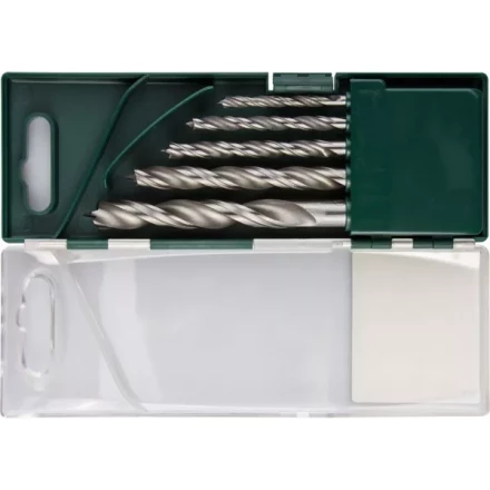 Набор сверл по дереву, KRAFTOOL 29400-H5, 5шт(4-10мм), двухленточных, спиральных 29400-H5 купить в Ижевске