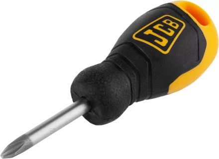 Отвертка JCB, хромомолибденовая сталь S2, двухкомпонентная рукоятка, магнитный наконечник, PH №2х40мм JSD001 купить в Ижевске