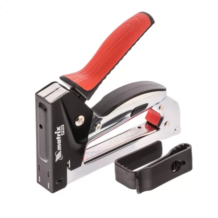 Степлер мебельный стальной быстрая загрузка тип скобы 53 6-10 мм PRO Matrix 40916 купить в Ижевске