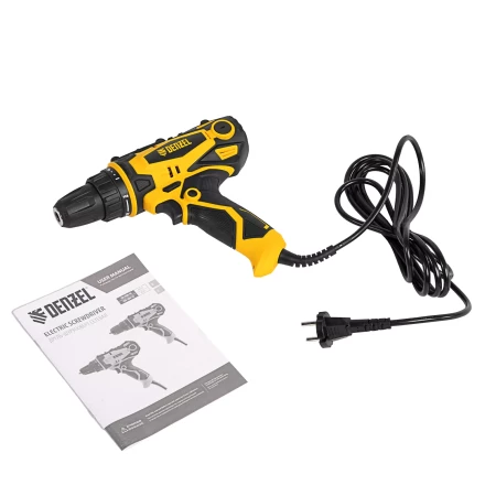 Дрель-шуруповерт сетевая SD-300-10// Denzel 26201 купить в Ижевске