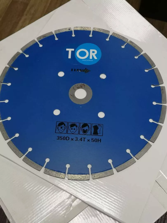 Диск по бетону для швонарезчиков HQR500A-2 (E) 350Dx3,6Tx50H (Cutter Disc 350 mm) 1019723 купить в Ижевске