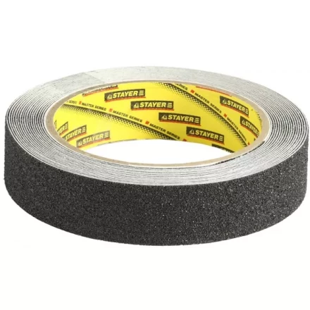 Клейкая лента, STAYER Profi 12270-25-05, противоскользящая, 25мм х 5м 12270-25-05 купить в Ижевске