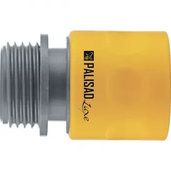 Соединитель пластмассовый быстросъемный внеш. резьба 3/4 однокомпонентный PALISAD LUXE 66263 купить в Ижевске