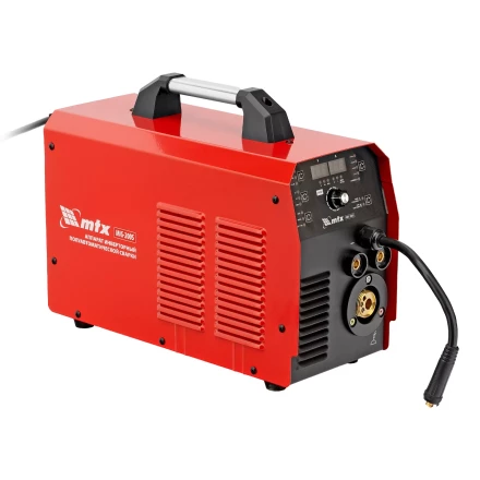Аппарат инвертор. полуавтомат. cварки MTX MIG-200S, 200A, ПВ 60%, катушка 5 кг купить в Ижевске