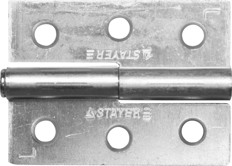 Петля дверная STAYER "MASTER" разъемная, цвет белый цинк, левая, 65мм 37613-65-1L купить в Ижевске