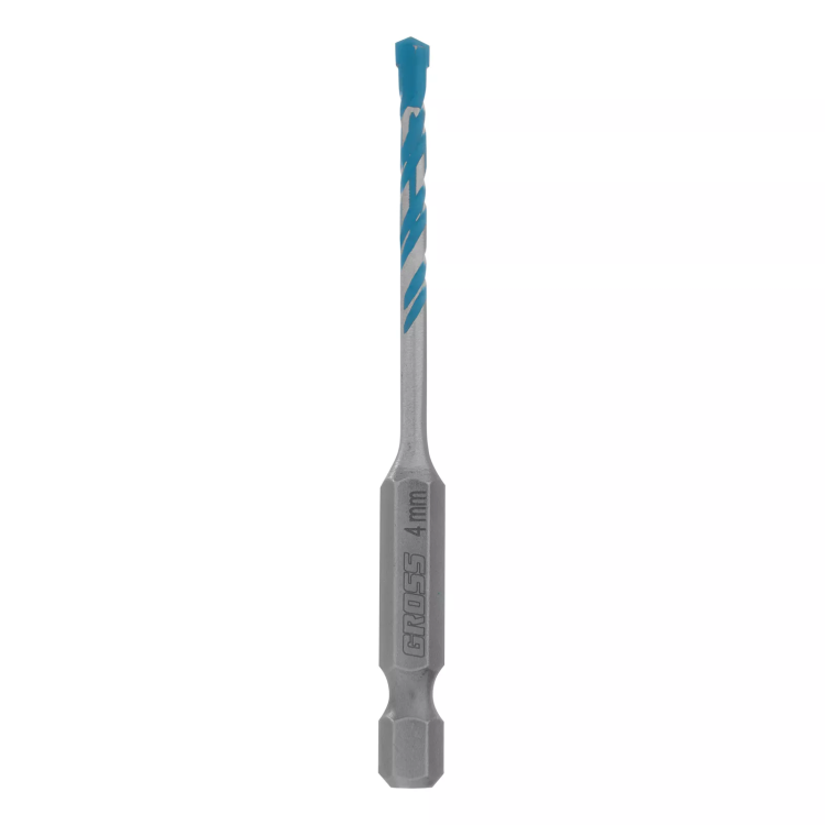 Сверло универсальное Gross, Multipurpose PRO, 6-гр. хвостовик, 4мм, 706010 купить в Ижевске