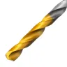 Сверло спиральное по металлу Denzel 5,5 х 139 мм, Р6М5, Golden Tip, удлиненное, 718255 купить в Ижевске