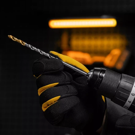 Сверло спиральное по металлу Denzel 5,5 х 139 мм, Р6М5, Golden Tip, удлиненное, 718255 купить в Ижевске