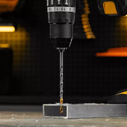 Сверло спиральное по металлу Denzel 5,5 х 139 мм, Р6М5, Golden Tip, удлиненное, 718255 купить в Ижевске