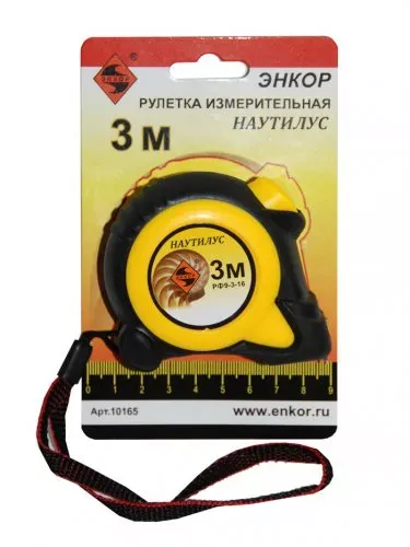 Рулетка 3м Наутилус Энкор 10165 купить в Ижевске