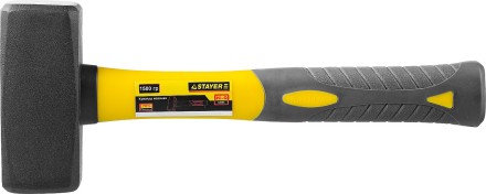 Кувалда STAYER &quot;PROFI&quot; кованая с двухкомпонентной фиберглассовой ручкой, 1,5кг 20052-15 купить в Ижевске