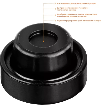 Опора резиновая для домкрата серия ПРОФЕССИОНАЛ купить в Ижевске