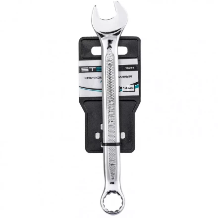 Ключ комбинированный 14 мм CrV антислип Stels 15251 купить в Ижевске